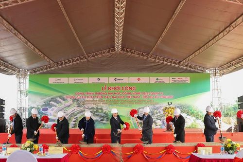 Khởi công xây dựng công trình Trường Đại học Công nghệ tại Hòa Lạc