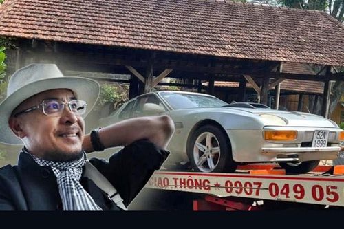 Porsche 944 của Qua Vũ 'bỏ xó' gần 1 năm, lần đầu xuống phố