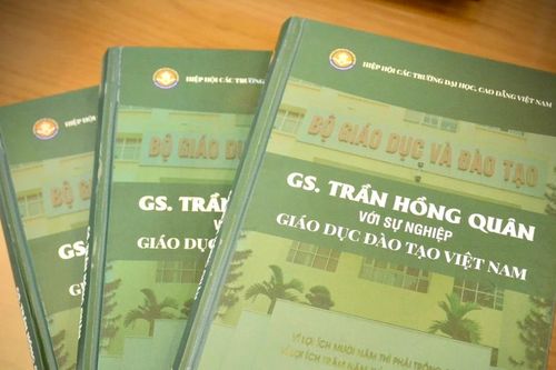 Ra mắt sách tư liệu 'GS Trần Hồng Quân với sự nghiệp giáo dục đào tạo Việt Nam'