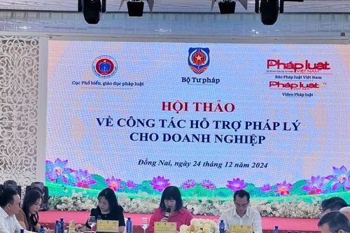 Bộ Tư Pháp, Báo Pháp luật Việt Nam hỗ trợ pháp lý cho doanh nghiệp ở Đồng Nai