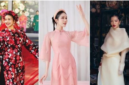 Mỹ nhân Việt diện áo dài Tết đậm chất Á Đông