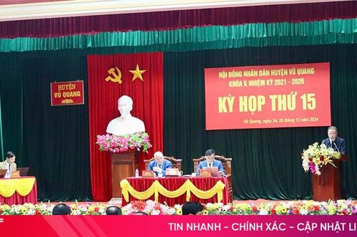 HĐND huyện Vũ Quang xem xét thông qua 5 nghị quyết quan trọng