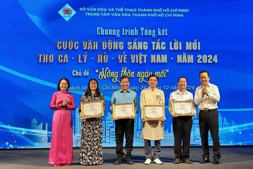TP Hồ Chí Minh: Trao giải cuộc vận động sáng tác lời mới chủ đề 'Nông thôn mới'