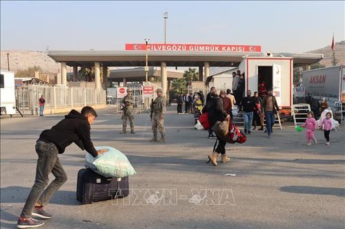 Trên 25.000 người Syria ở Thổ Nhĩ Kỳ đã hồi hương