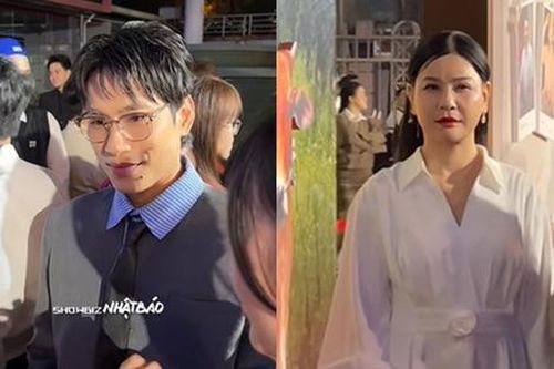 Cát Phượng và Kiều Minh Tuấn lại chạm mặt nhau sau chia tay, phản ứng gây chú ý