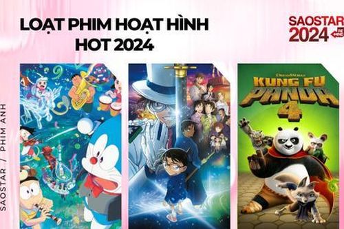 Những bộ phim hoạt hình nổi bật năm 2024: Conan Movie 27 đối đầu Doraemon
