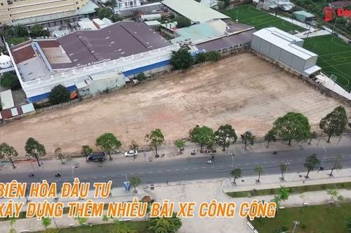 Biên Hòa đang làm thêm nhiều bãi xe công cộng