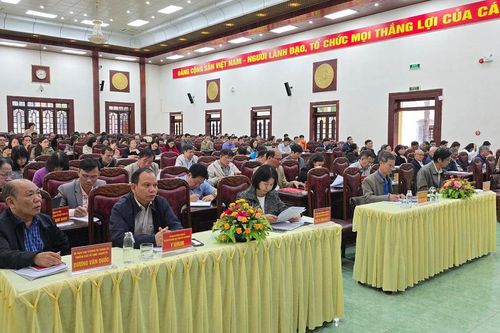 Hội nghị lấy ý kiến dự thảo báo cáo chính trị trình Đại hội Đảng bộ TP. Pleiku nhiệm kỳ 2025-2030