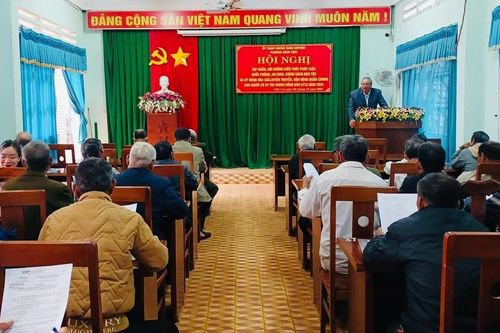Đức Cơ: 44 người có uy tín được bồi dưỡng kiến thức pháp luật, kỹ năng hòa giải
