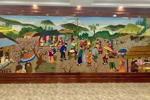 Bức tranh thêu tay 'Si Ma Cai - Hương sắc vùng cao' đạt kỷ lục GUINNESS Việt Nam