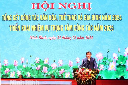 Tổng kết công tác Văn hóa, Thể thao và Gia đình năm 2024