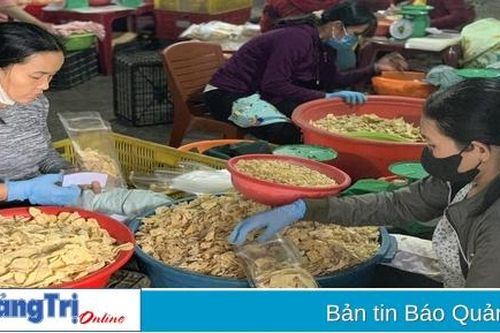 Đẩy mạnh phát triển, tiêu thụ sản phẩm làng nghề ở Hải Lăng