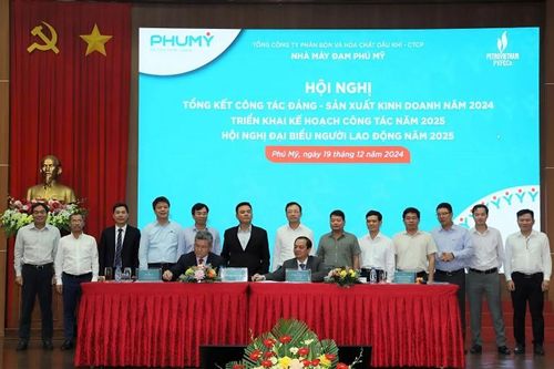 Nhà máy Đạm Phú Mỹ tổng kết công tác sản xuất kinh doanh năm 2024