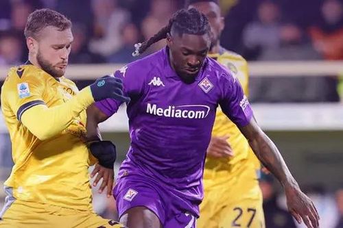 Fiorentina thua ngược Udinese