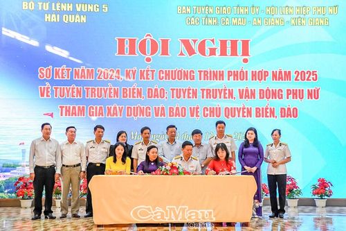 Ký kết chương trình phối hợp tuyên truyền biển, đảo năm 2024
