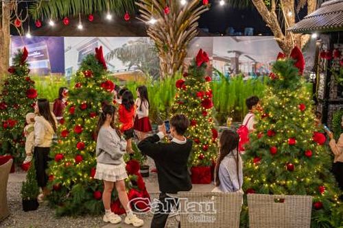 Rộn ràng không khí Giáng sinh