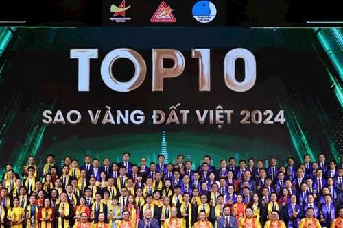 Trao giải thưởng Sao Vàng đất Việt năm 2024