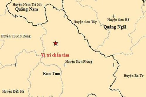 Động đất ở Kon Tum vẫn tiếp diễn nhưng chưa đến mức cảnh báo rủi ro