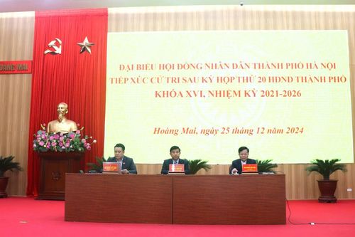 Cử tri Hoàng Mai kiến nghị nhiều vấn đề về giao thông đô thị