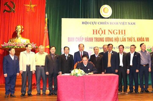 Hội Cựu chiến binh Việt Nam luôn phát huy vai trò là chỗ dựa tin cậy của Đảng, chính quyền và nhân dân
