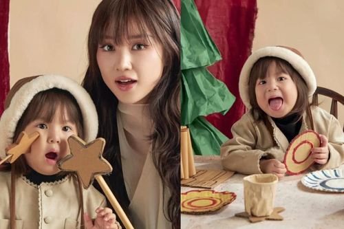 'Thế lực nhí' Pam iu chiếm trọn spotlight trong bộ ảnh Giáng sinh
