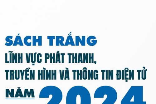 Công bố phát hành 'Sách trắng lĩnh vực Phát thanh truyền hình &Thông tin điện tử năm 2024'