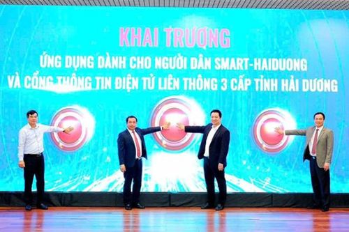 Hải Dương đạt nhiều kết quả tích cực trong chuyển đổi số