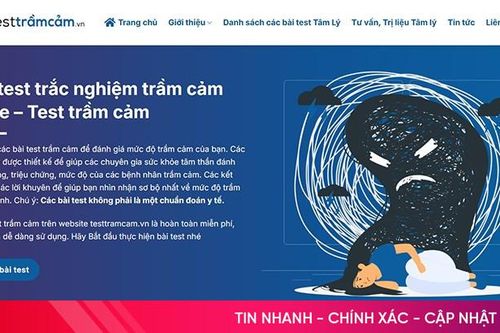 Hỗ trợ chẩn đoán trầm cảm sớm với các bài test tâm lý tại Testtramcam.vn