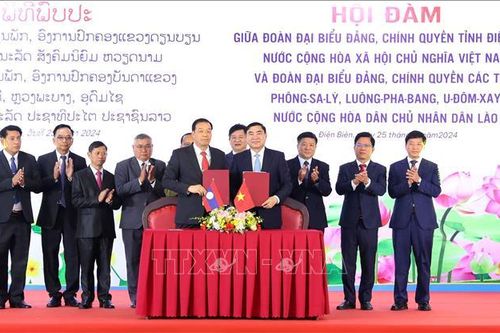 Tỉnh Điện Biên tăng cường quan hệ hữu nghị, hợp tác chặt chẽ với ba tỉnh Bắc Lào