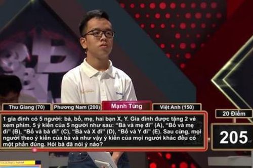 Bài toán Olympia khiến dân tình 'vắt óc' nghĩ mãi không ra, MC giải thích nhẹ tênh