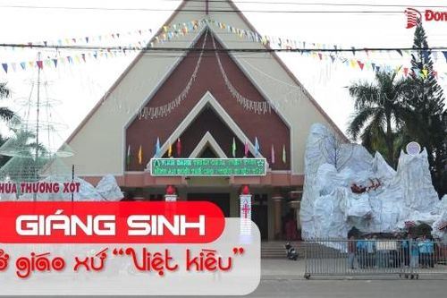 Giáng sinh ở giáo xứ 'Việt kiều'