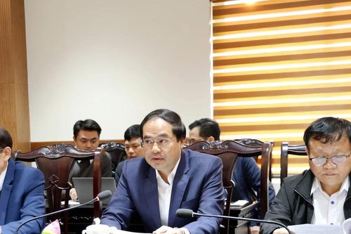 Chủ tịch UBND tỉnh Trịnh Xuân Trường làm việc với EVN về tiến độ giải phóng mặt bằng Dự án đường điện 500KV Lào Cai - Vĩnh Yên