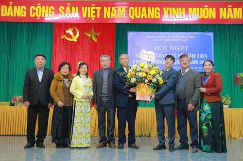 Tổng kết công tác Hội Văn học nghệ thuật Lâm Thao