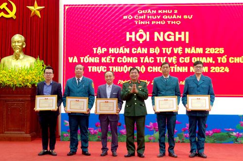Tổng kết công tác Tự vệ cơ quan, tổ chức thuộc Bộ CHQS tỉnh năm 2024