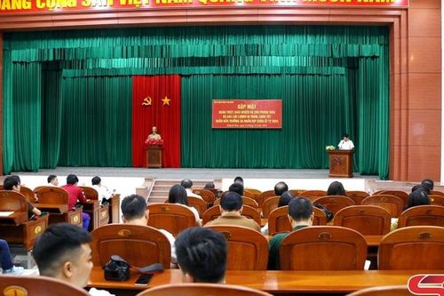 Gặp mặt quán triệt, giao nhiệm vụ cho phóng viên và các lực lượng đi thăm, chúc Tết tại quần đảo Trường Sa