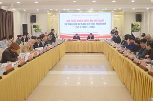 Góp ý hoàn thiện lịch sử Đảng bộ Thừa Thiên Huế tập IV