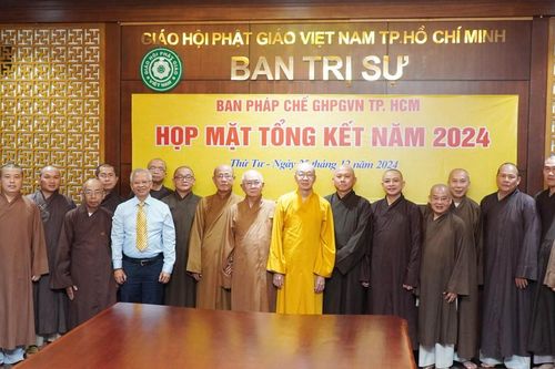 Ban Pháp chế GHPGVN TP.HCM tổng kết hoạt động năm 2024