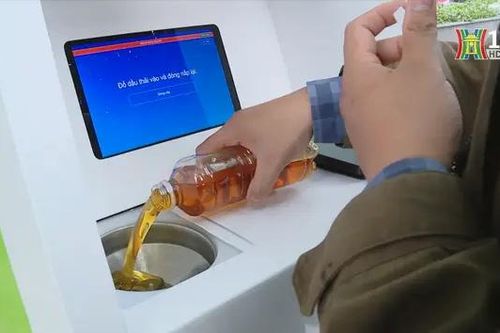 Lần đầu tiên Việt Nam có hệ thống thu gom dầu ăn