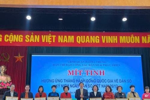 Năm 2024: Hà Nội duy trì vững chắc mức sinh thay thế