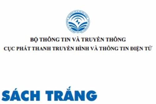 Phát hành sách trắng về phát thanh, truyền hình và thông tin điện tử
