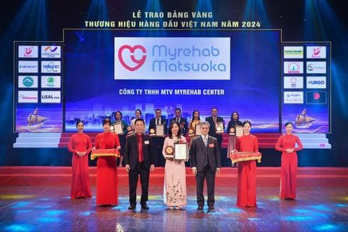 Myrehab Matsuoka Center được vinh danh về thương hiệu xuất sắc năm 2024