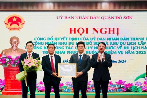 Khu du lịch Đồ Sơn được Hải Phòng công nhận là Khu du lịch cấp tỉnh