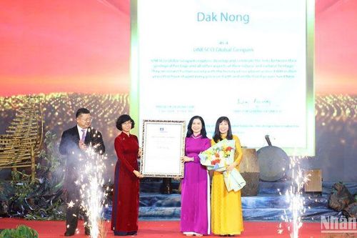 Đắk Nông đón nhận danh hiệu Công viên địa chất toàn cầu UNESCO lần thứ 2
