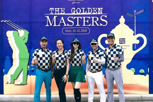Sự kiện gôn đầu tiên trên sân gôn thử thách nhất Việt Nam Golden Sand Golf Resort Huế mang tên The Golden Masters