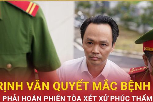 Bản tin 60s: Trịnh Văn Quyết mắc bệnh, hoãn phiên tòa xét xử phúc thẩm