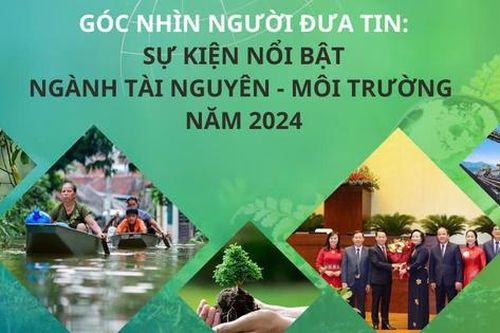 Góc nhìn Người Đưa Tin: Sự kiện nổi bật ngành TN&MT năm 2024