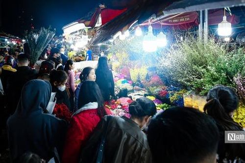 Đến chợ hoa lớn nhất miền Bắc không chỉ để lựa đào chọn quất...