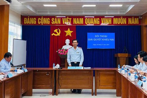 Thanh tra tỉnh đối thoại, giải quyết khiếu nại của công dân
