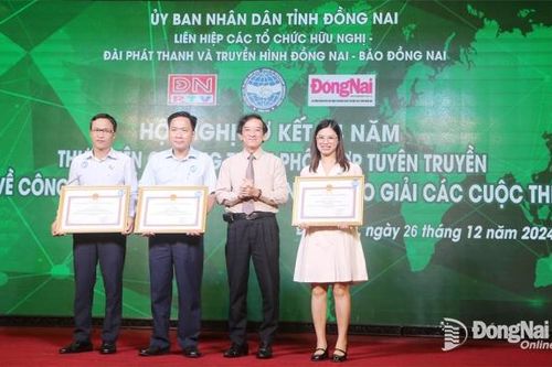Liên hiệp các tổ chức hữu nghị tỉnh, Báo Đồng Nai, Đài Phát thành - truyền hình Đồng Nai phối hợp thực hiện 12 nhiệm vụ đối ngoại nhân dân