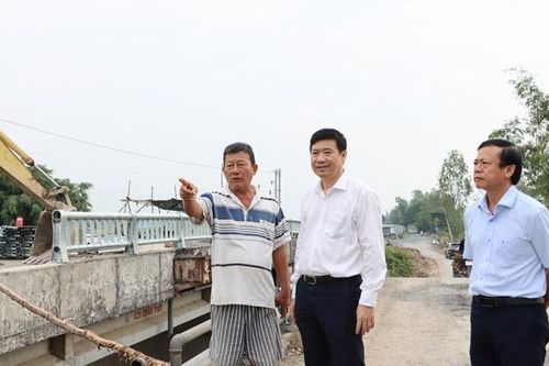 Lãnh đạo tỉnh khảo sát phát triển du lịch tại Rừng tràm Gáo Giồng